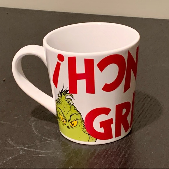 GRINCH! Dr. Seuss How the Grinch Stole Christmas Ceramic Mug - Picture 6 of 10